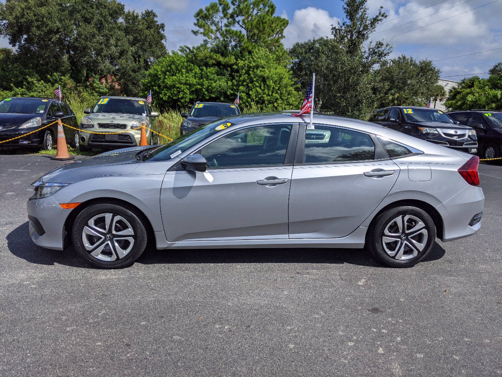 Certified Pre-Owned 2017 Honda Civic LX FWD 4D Sedan