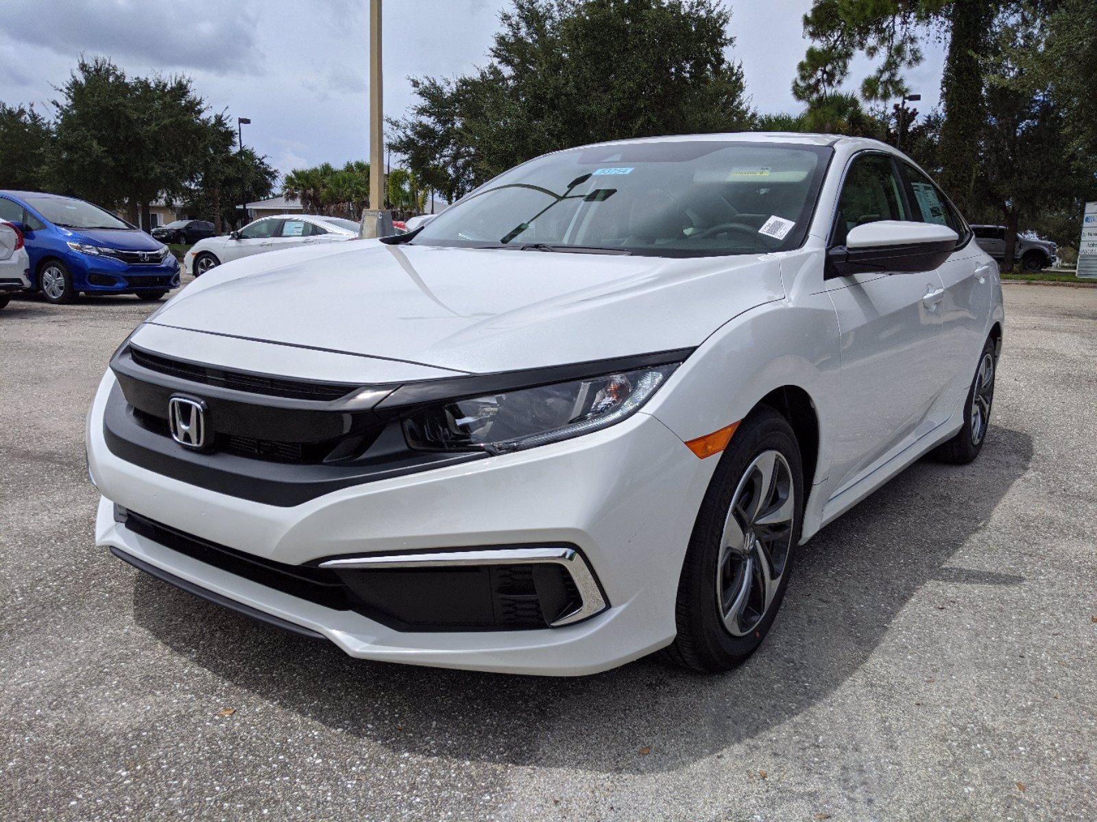 New 2020 Honda Civic LX FWD 4D Sedan